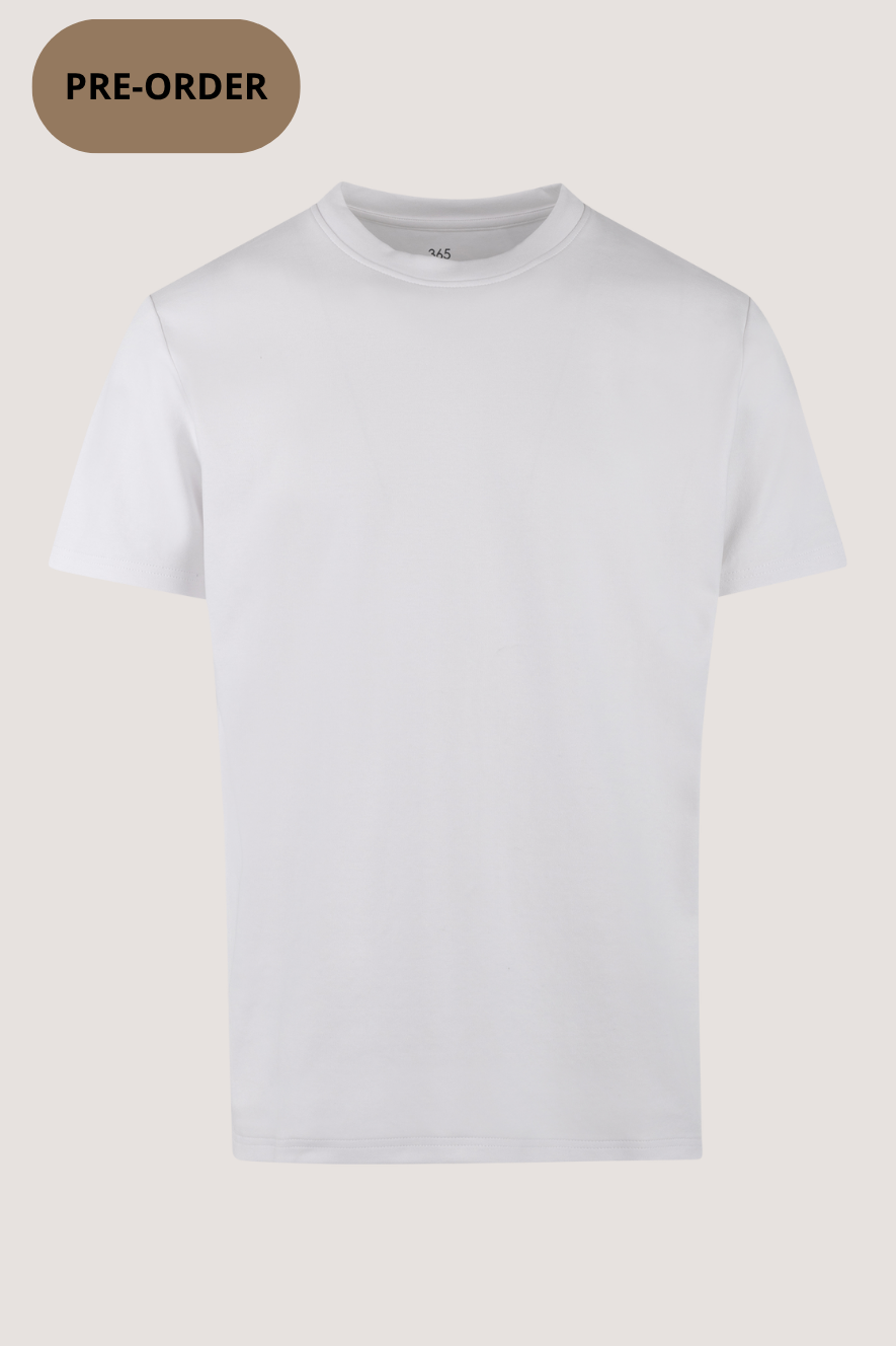 URBAN PIONEERS - BRUNO R-NECK TEE - WHITE