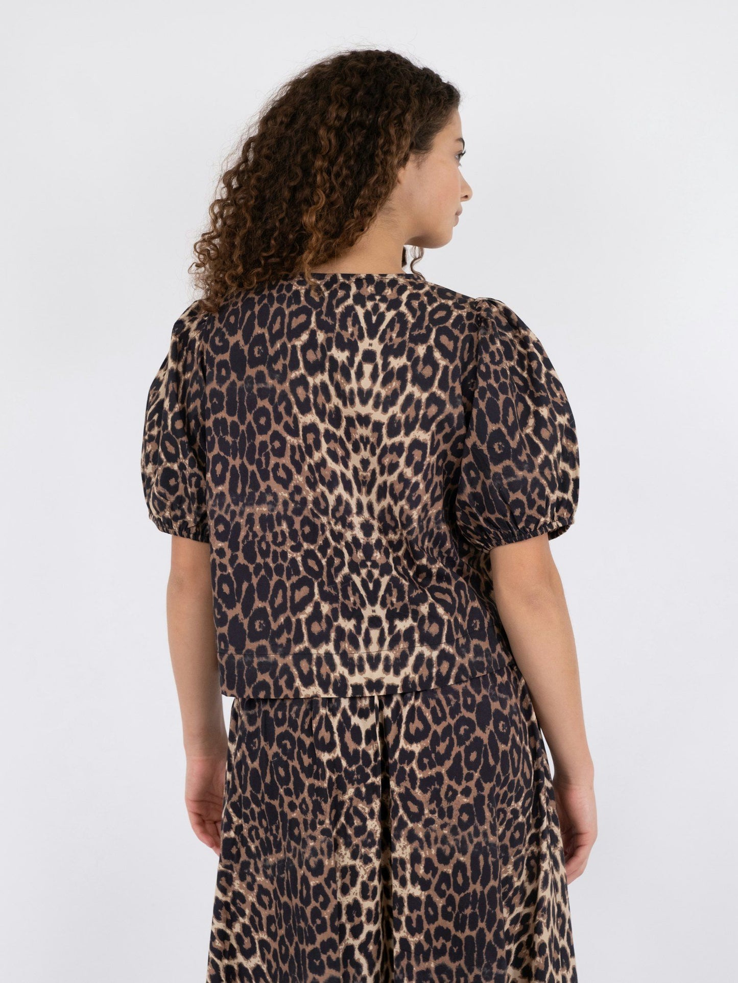 NEO NOIR - BIANCA LEO BLOUSE - LEOPARD