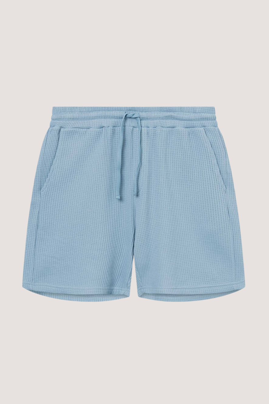 NIKBEN - WAFFLE SHORTS - SKY