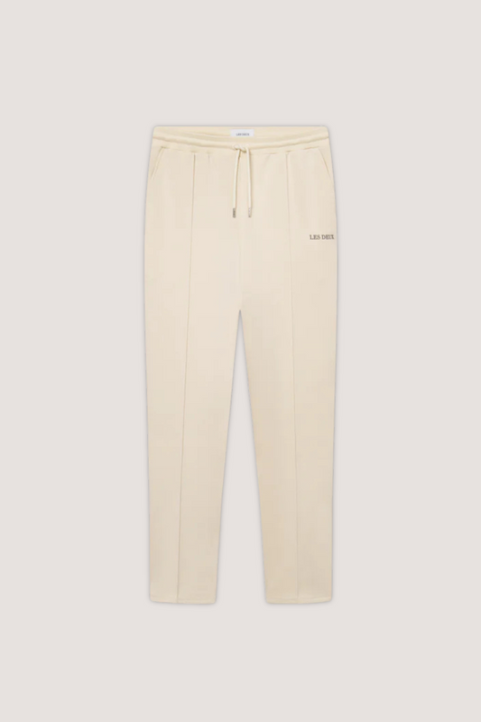 LES DEUX - BALLIER TRACK PANTS - IVORY