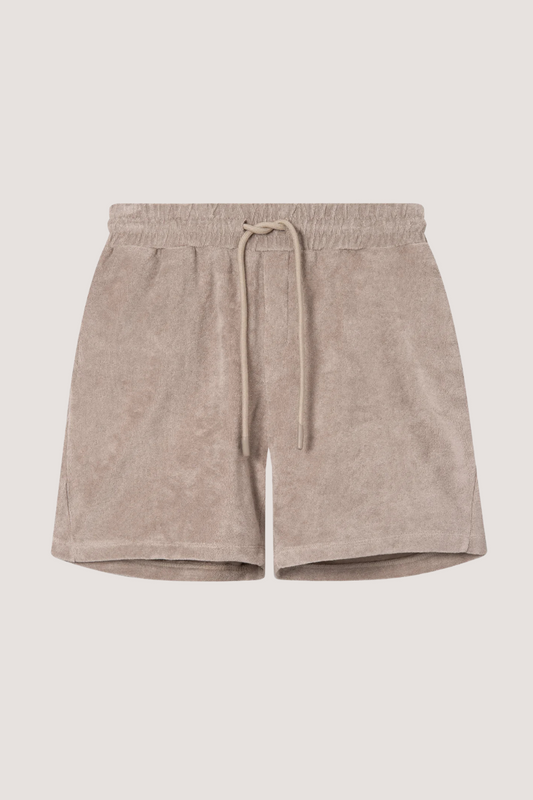 NIKBEN - TERRY SHORTS - CASHMERE