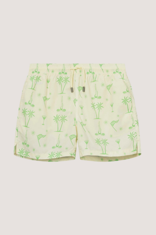 NIKBEN - HEAT WAVE SWIMSHORTS - LIGHT YELLOW