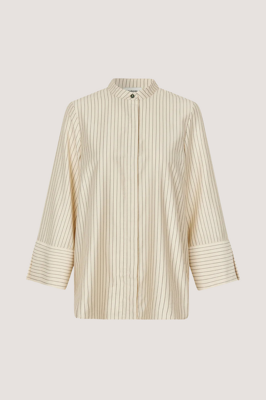 MODSTRÖM - ISABEL SHIRT - SUMMER SAND PINSTRIPE