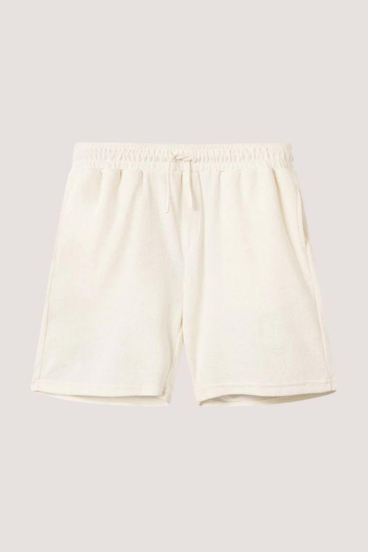 NIKBEN - TERRY SHORTS - OFF WHITE