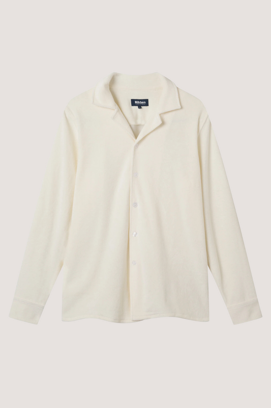 NIKBEN - TERRY BOWLING LS - OFF WHITE