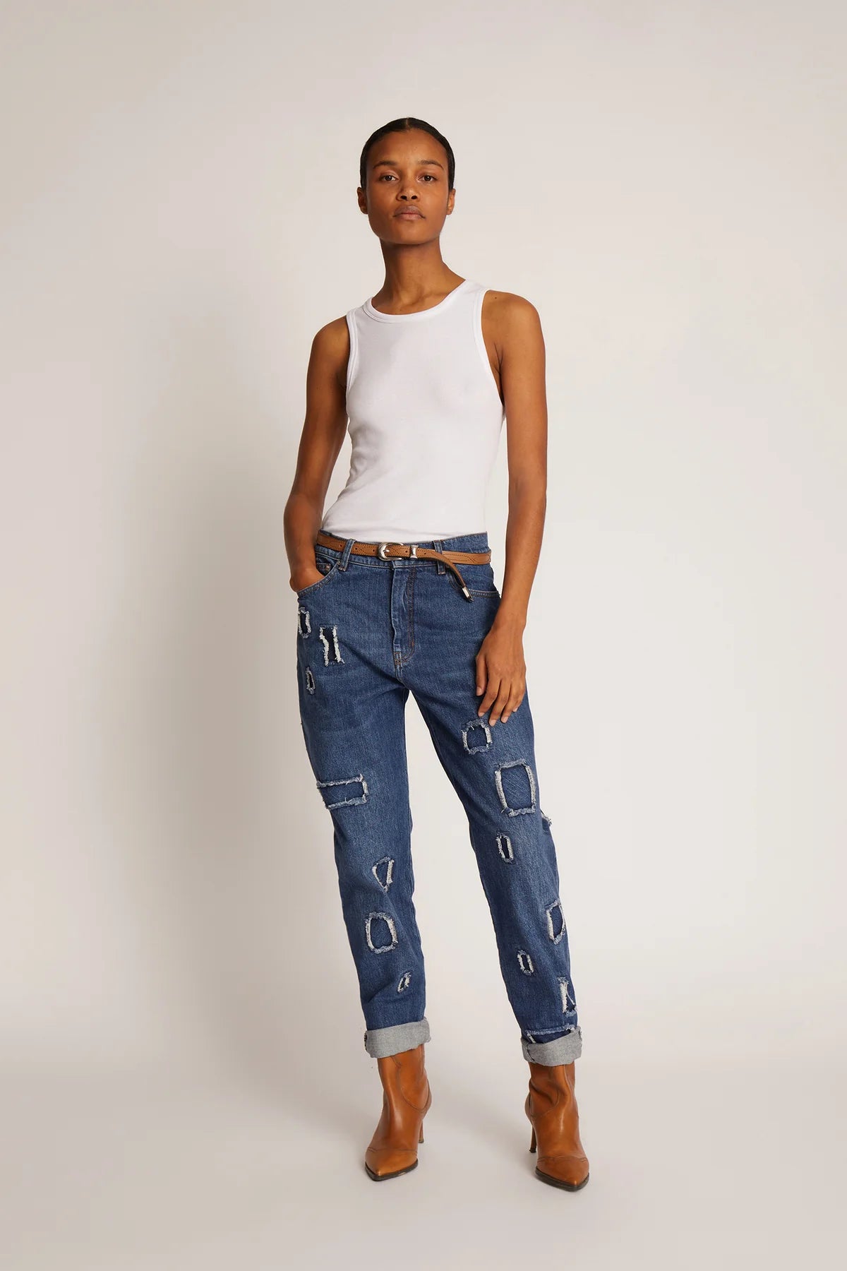 MUNTHE - TIVOLA JEANS - BLUE