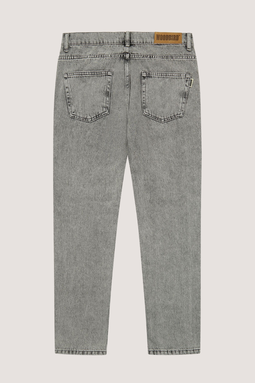 WOODBIRD - WBDOC ASH GREY JEANS - GREY