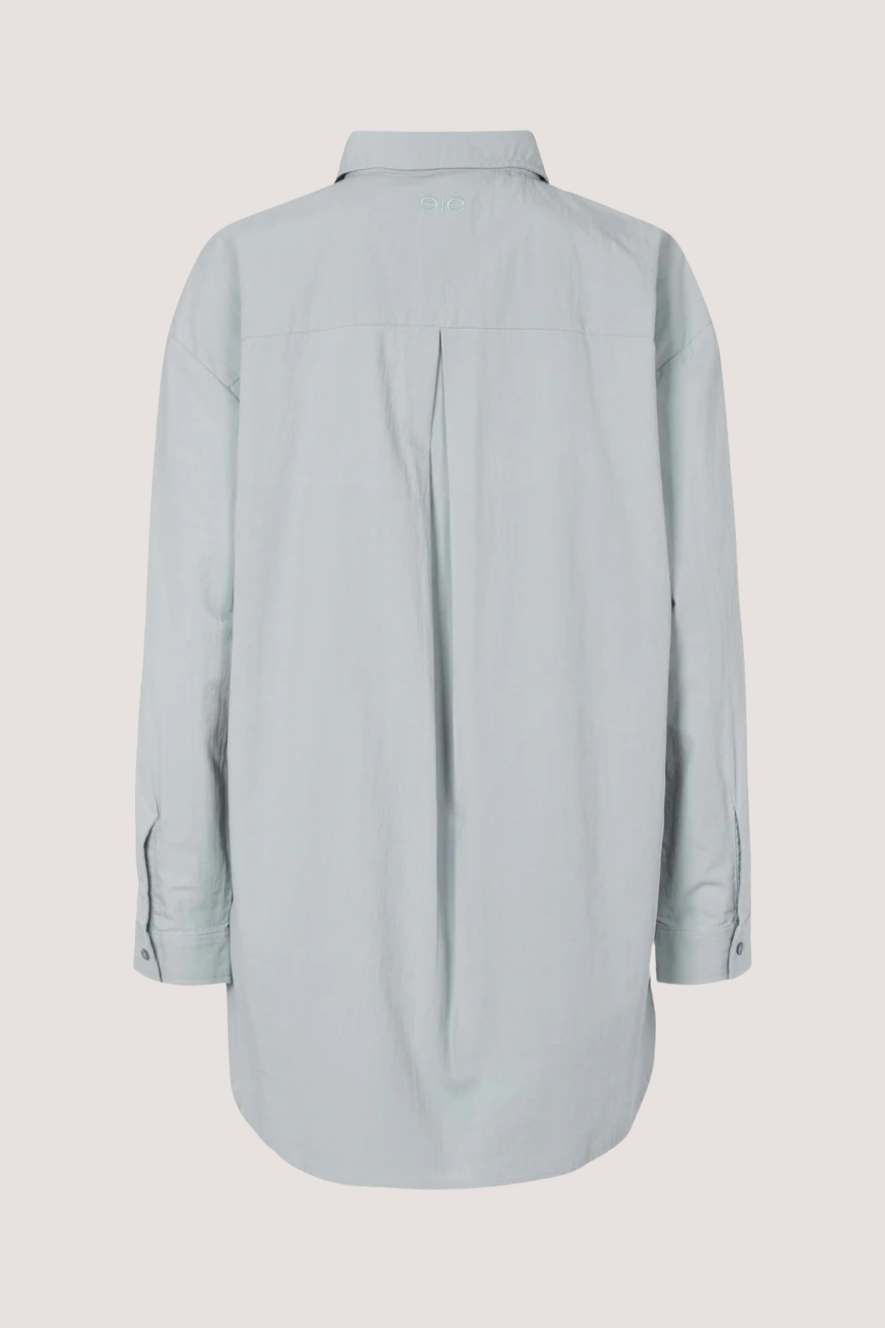 ESMÉ STUDIOS - ESRUBY LS SHIRT - BLUE FOG