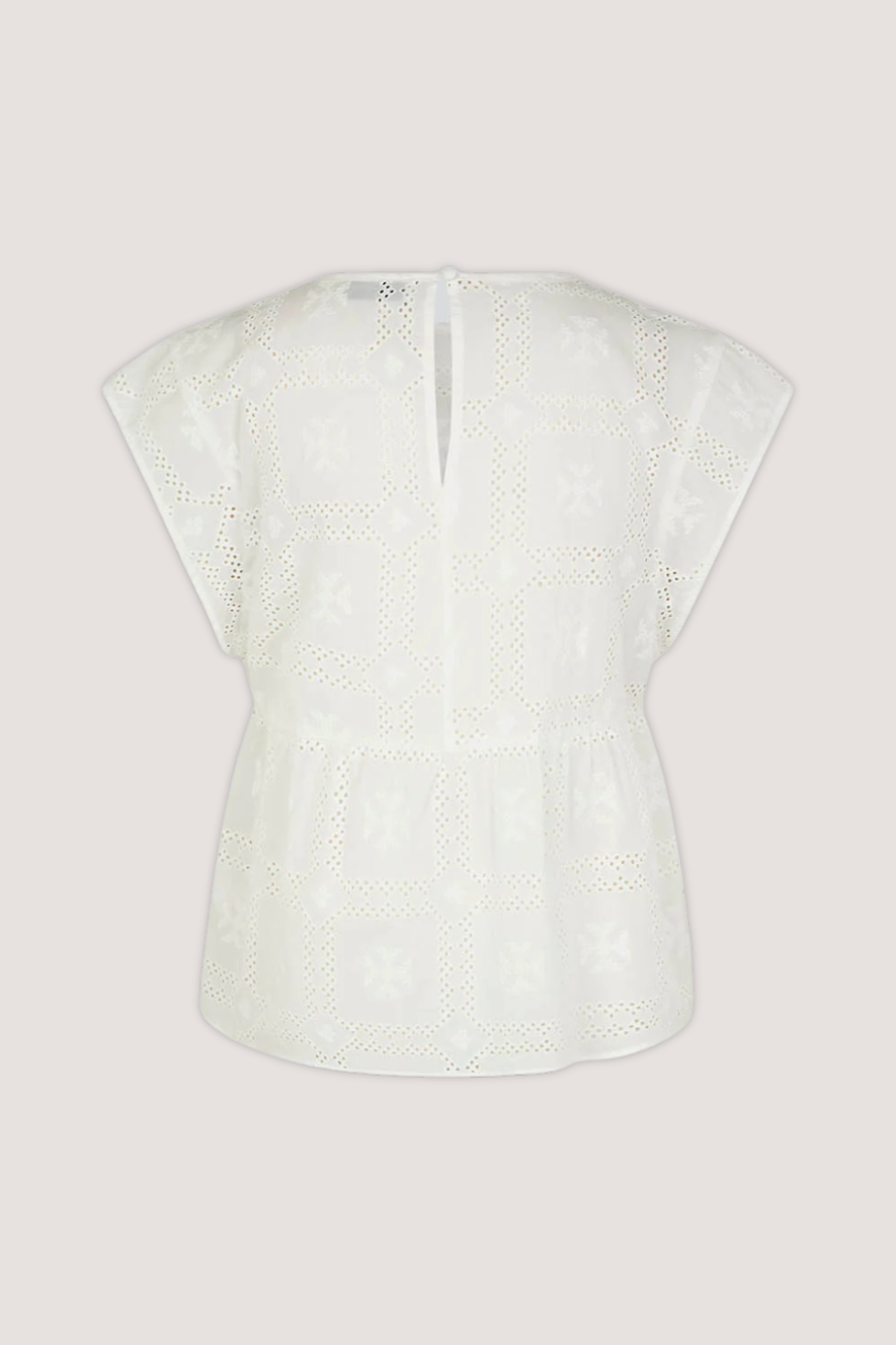 MODSTRÖM - HOLLYN TOP - SOFT WHITE