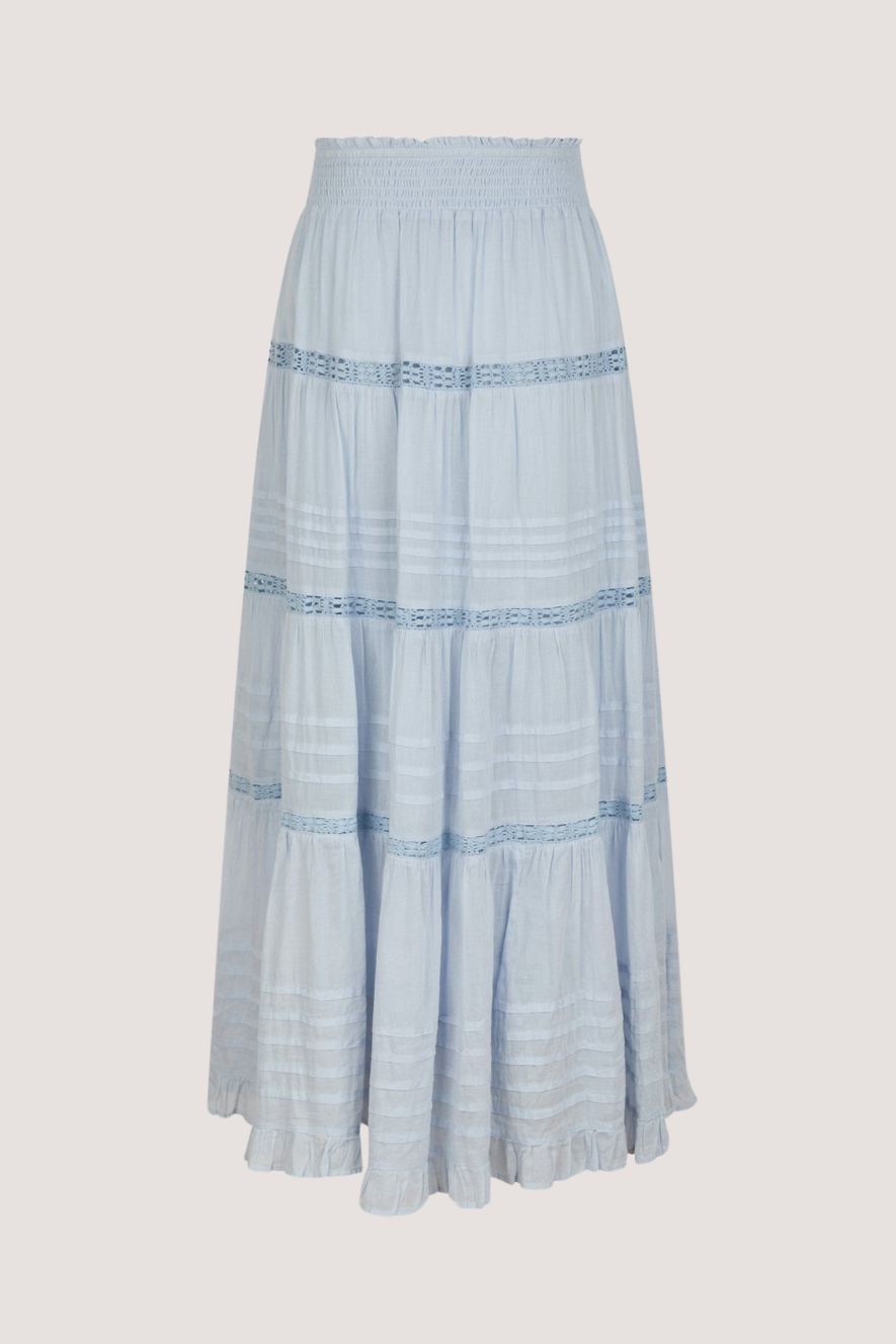NEO NOIR - FELICIA S VOILE SKIRT - LIGHT BLUE