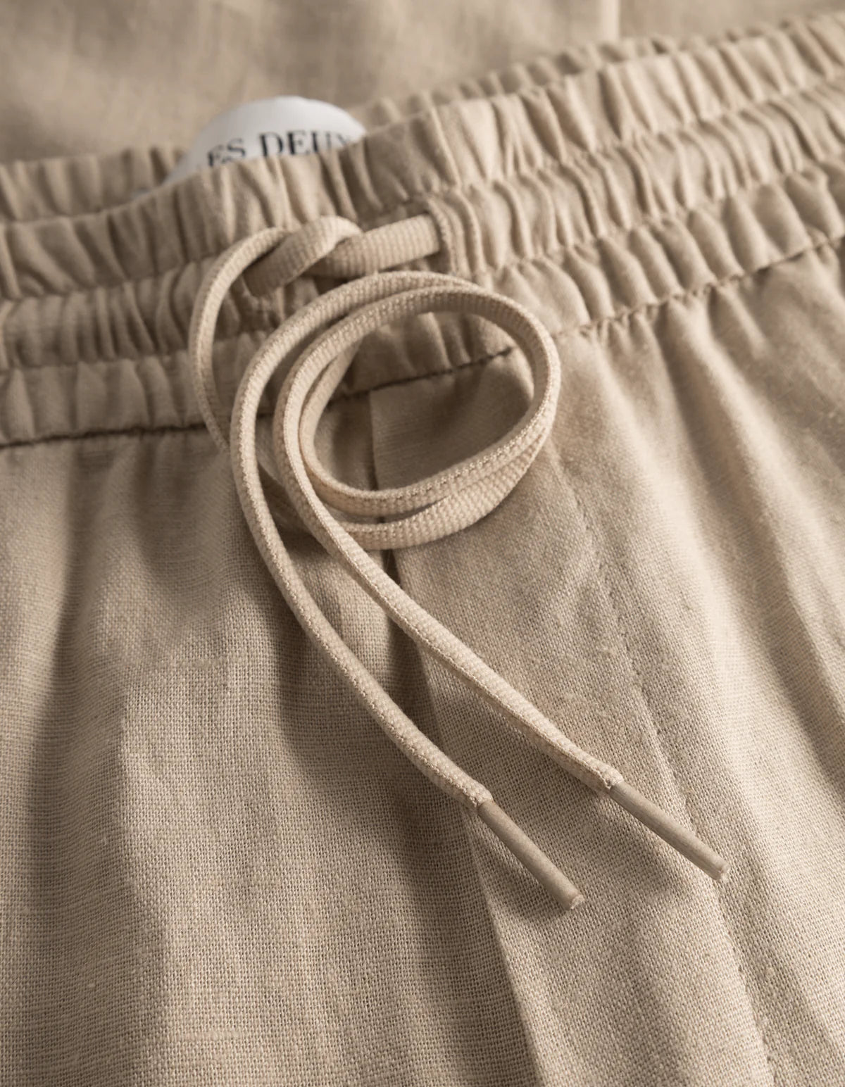 LES DEUX - PATRICK LINEN PANTS - LIGHT DESERT SAND