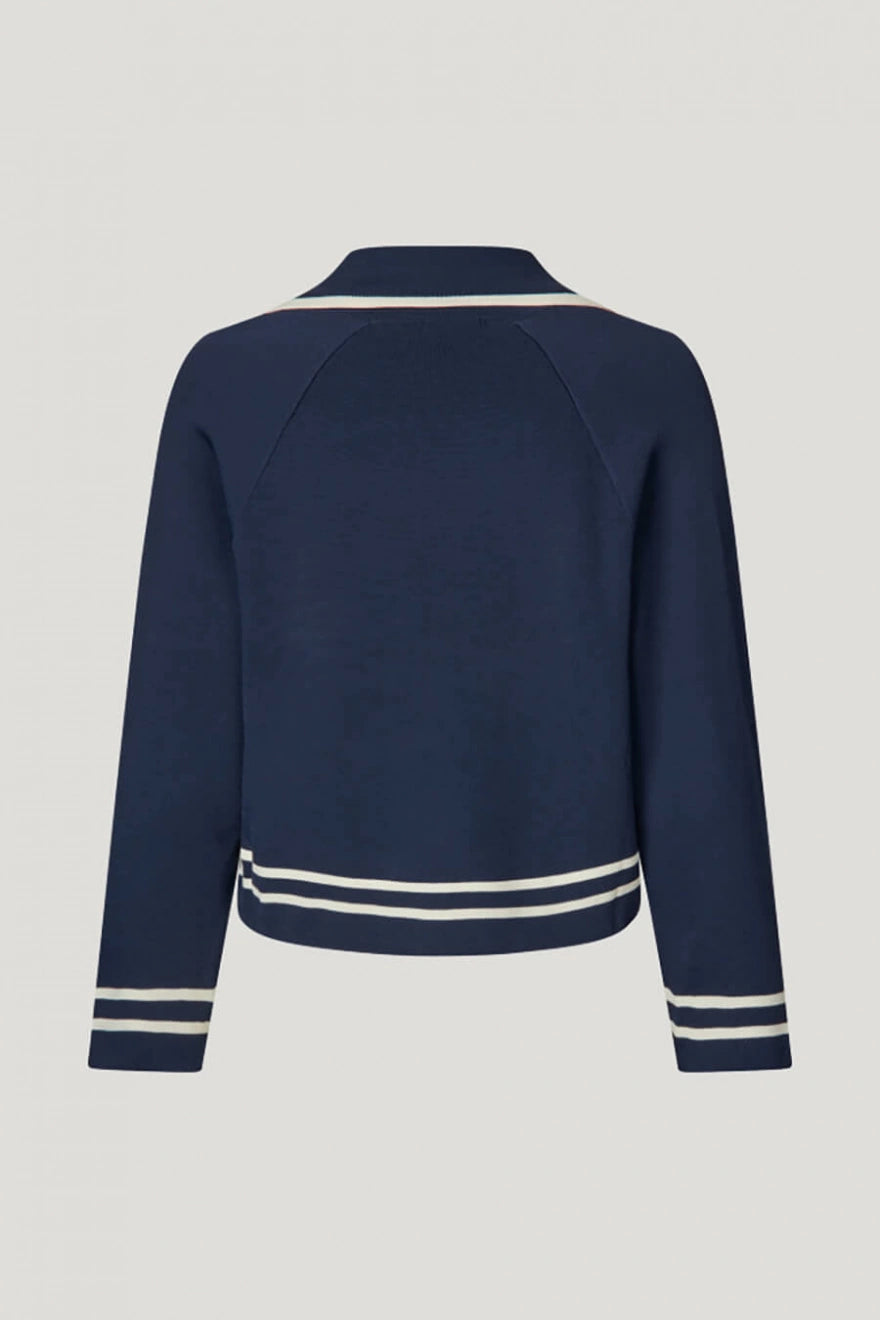 BAUM UND PFERDGARTEN - CILA CARDIGAN - BLUE SAILOR
