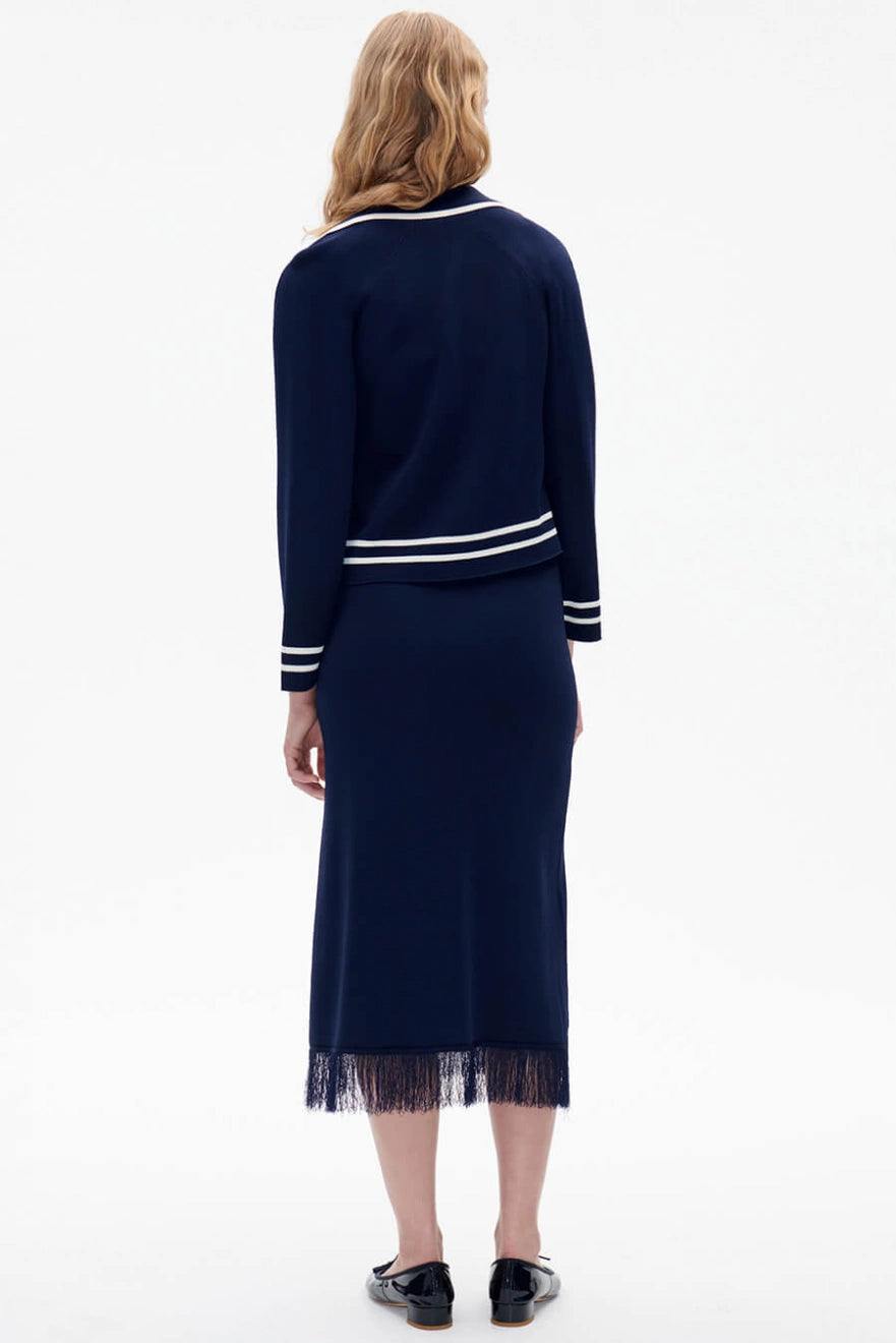 BAUM UND PFERDGARTEN - CILA CARDIGAN - BLUE SAILOR