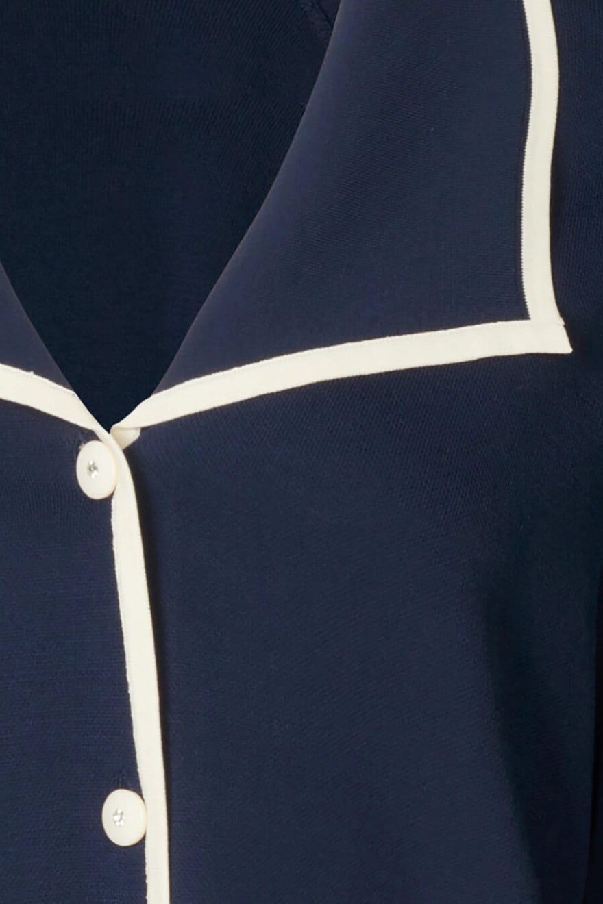 BAUM UND PFERDGARTEN - CILA CARDIGAN - BLUE SAILOR