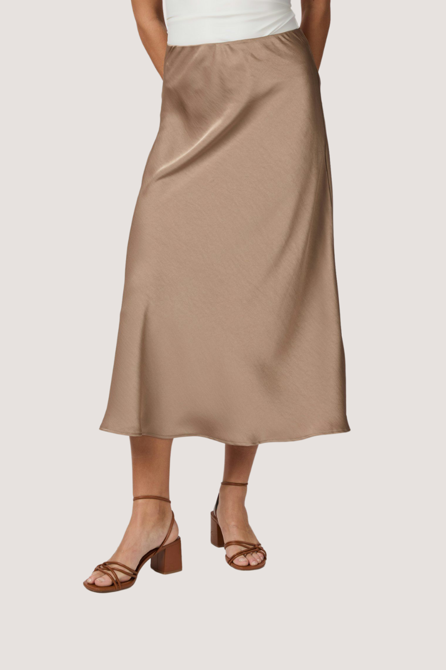 NEO NOIR - BOVARY SKIRT - DARK TAUPE