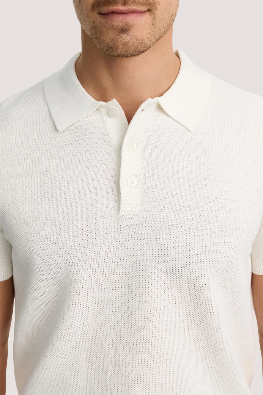 INDICODE - INVROM PIQUE - OFF WHITE