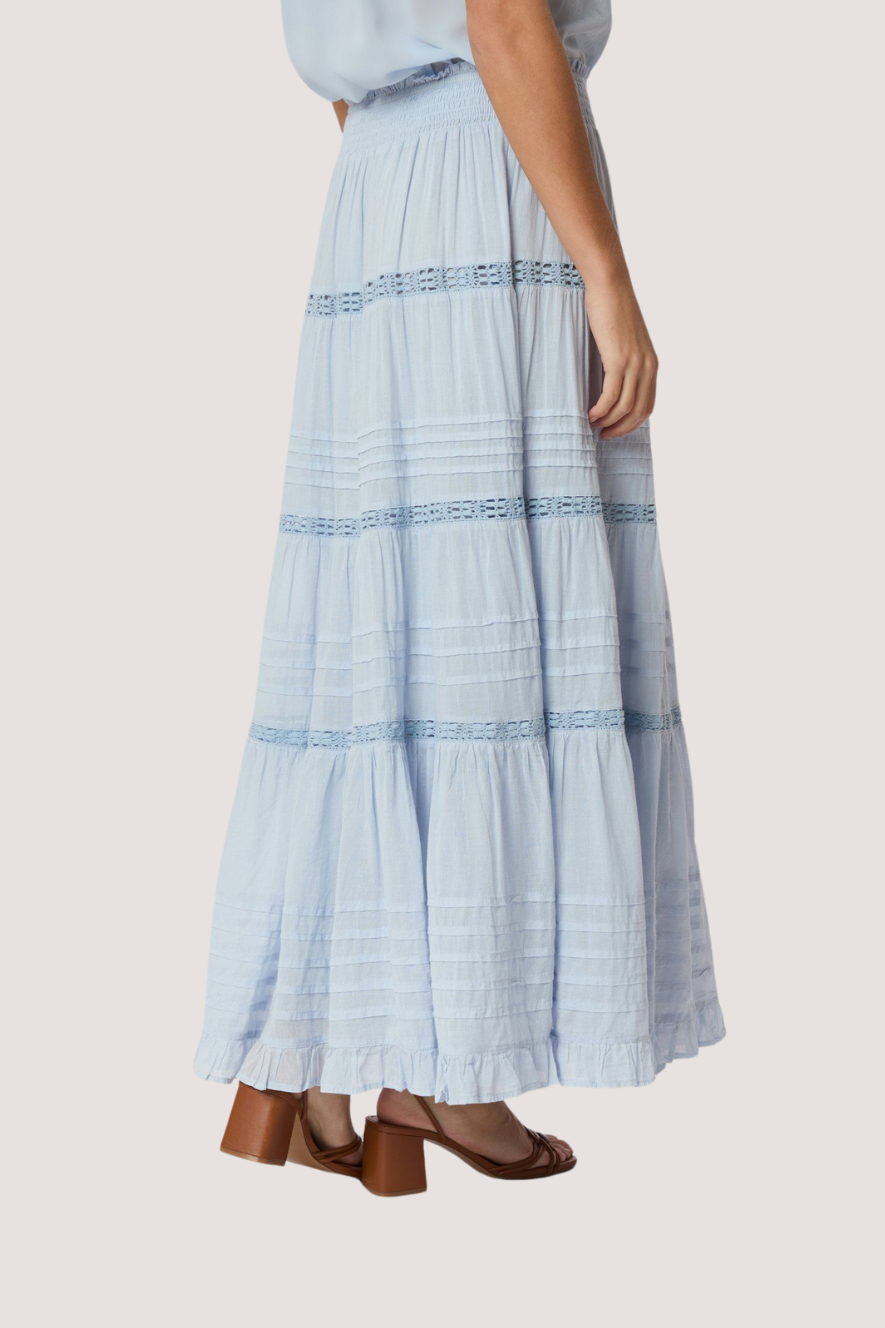 NEO NOIR - FELICIA S VOILE SKIRT - LIGHT BLUE