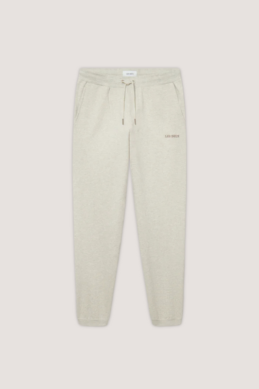 LES DEUX - DEXTER SWEATPANTS - IVORY MELANGE
