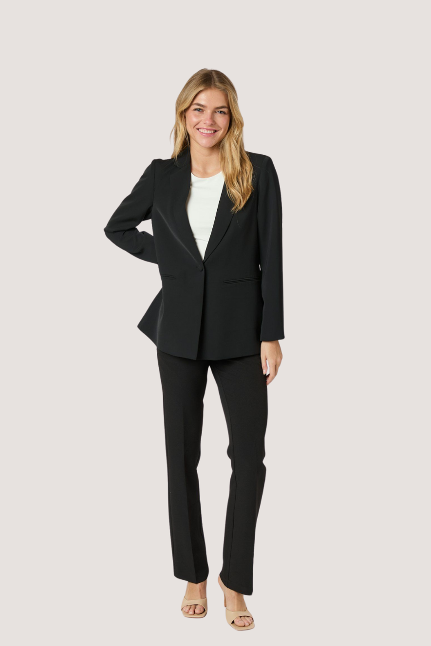 NEO NOIR - CASSIE SUIT PANTS - BLACK