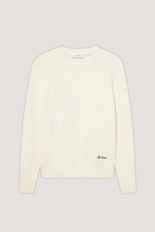 LES DEUX - BRAD ROUNDNECK KNIT - IVORY