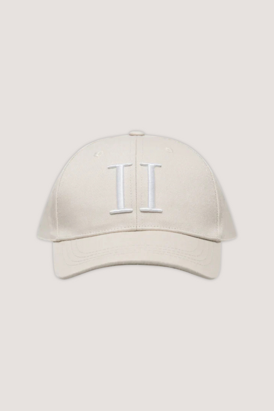 LES DEUX - ENCORE ORGANIC BASEBALL CAP - LIGHT SAND/WHITE