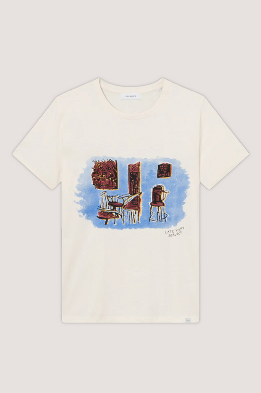 LES DEUX - BERKELEY T-SHIRT - IVORY