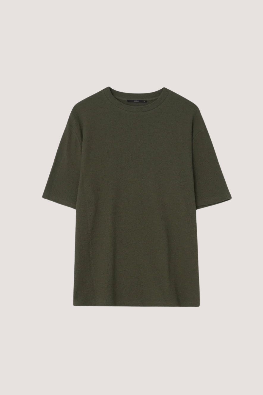 AVENY - BERKELEY TEE CRINKLE - GREEN