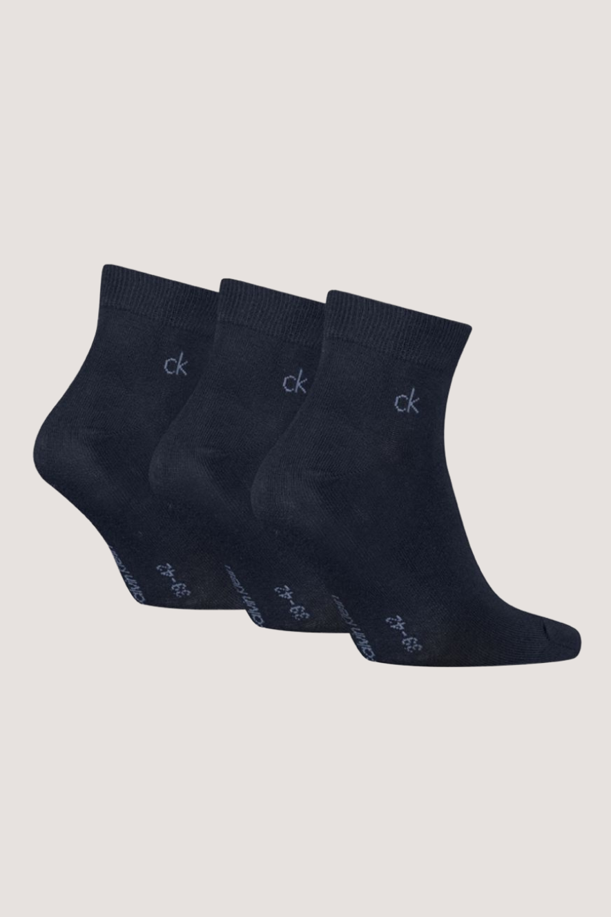 CALVIN KLEIN - MEN QUARTER 3P - NAVY