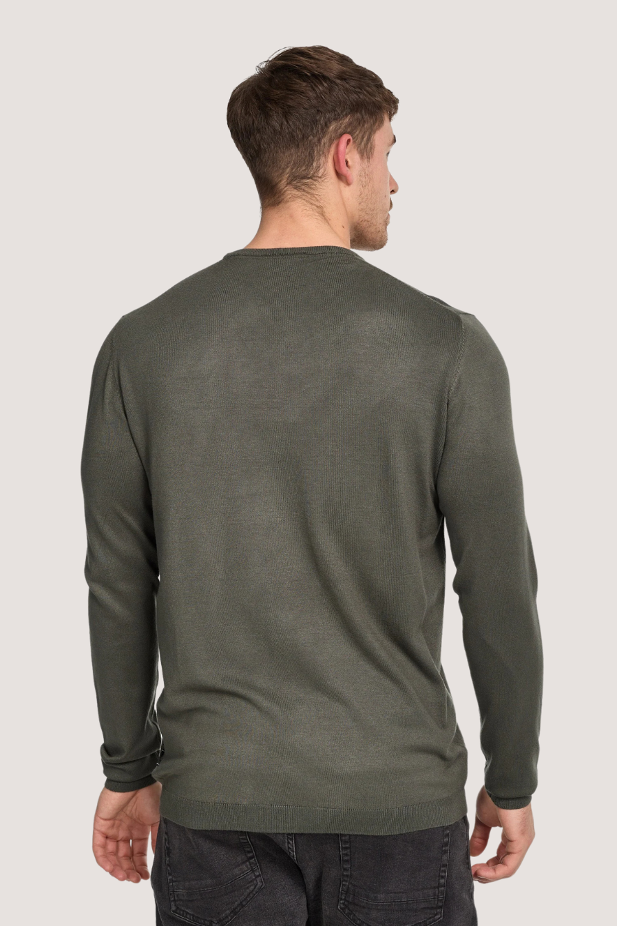 JEFF - GREYSON KNIT - ARMY