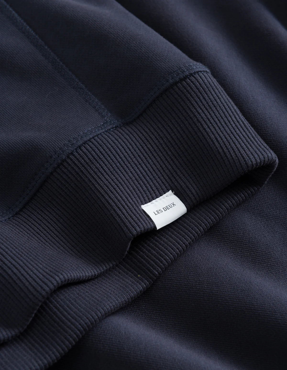 LES DEUX - LENS SWEATSHIRT - DARK NAVY/WHITE
