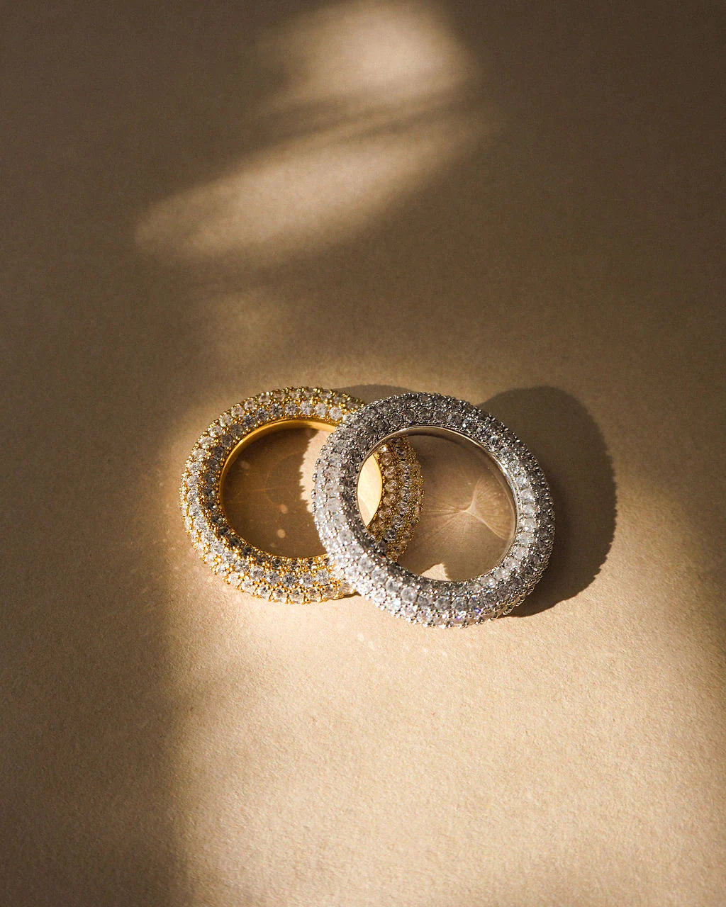 LUV AJ - PAVE AMALFI RING - GOLD