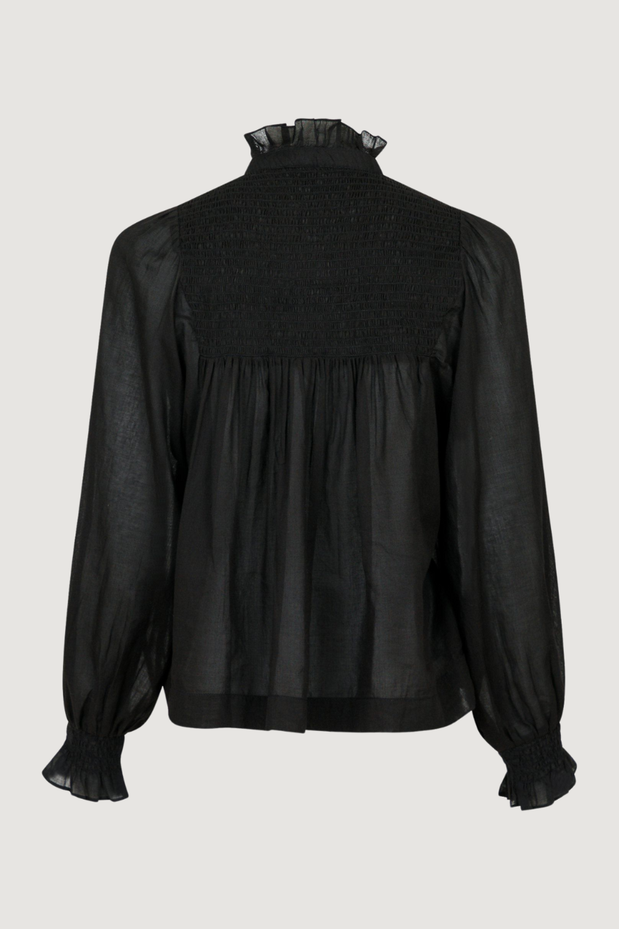NEO NOIR - JILL S VOILE BLOUSE - BLACK