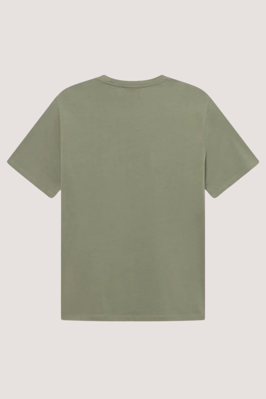 LES DEUX - DEXTER T-SHIRT - LINCHEN GREEN