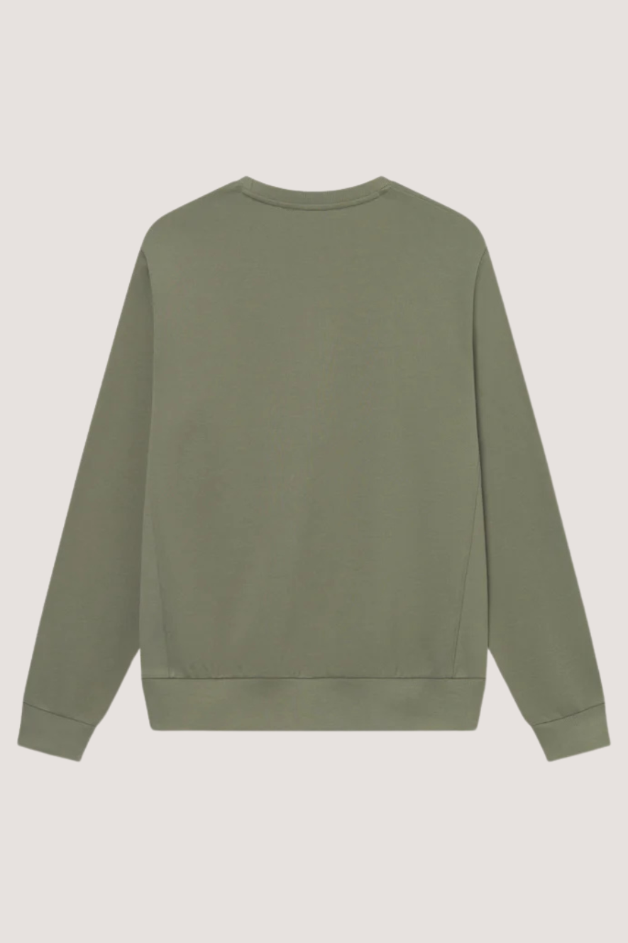 LES DEUX - DEXTER SWEATSHIRT - LINCHEN GREEN