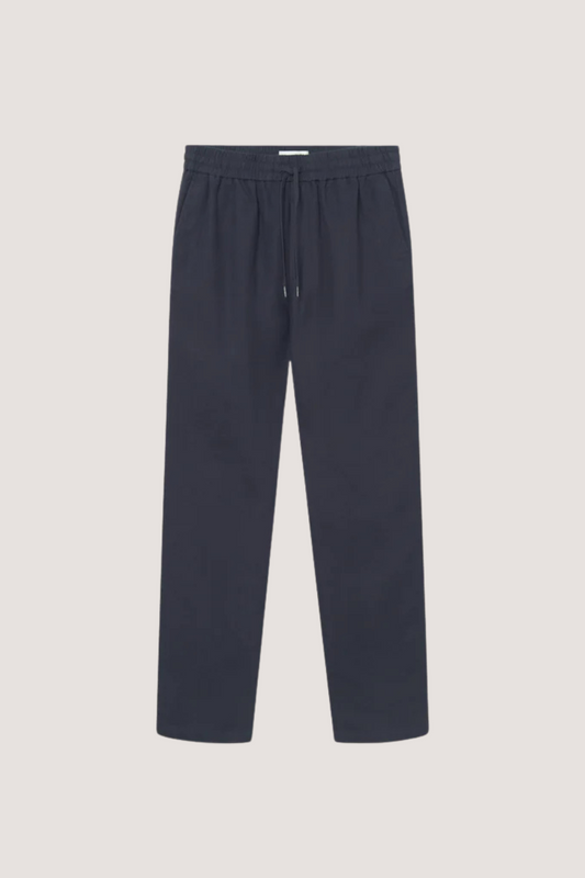 LES DEUX - PATRICK LINEN PANTS - DARK NAVY