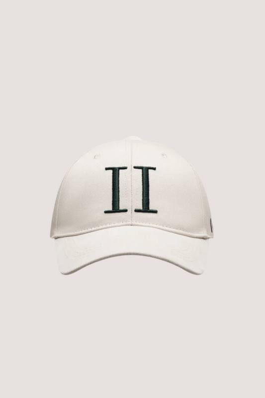 LES DEUX - BASEBALL CAP SUEDE - IVORY/DARK NAVY