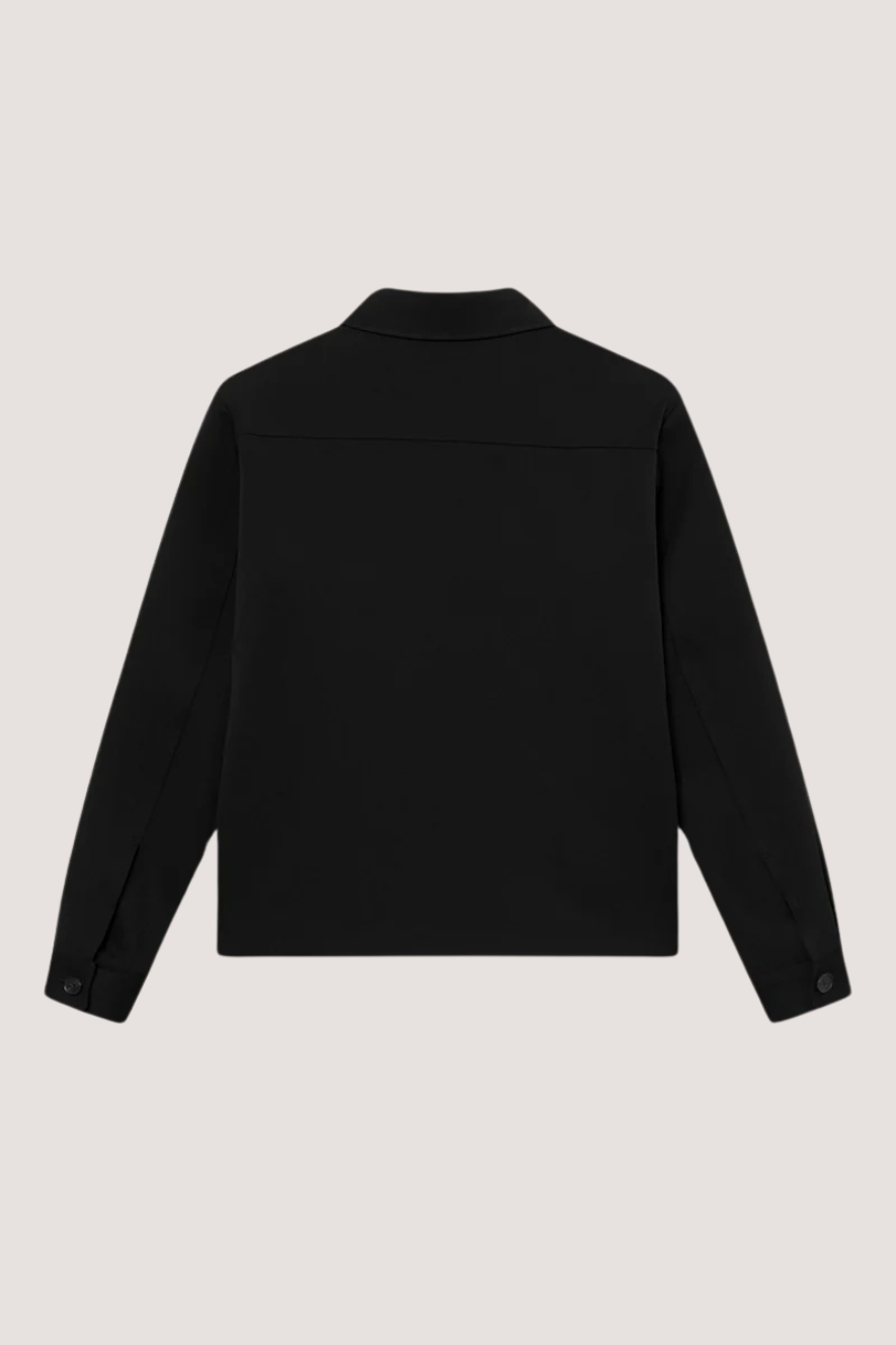 LES DEUX - MARSEILLE HYBRID JACKET - BLACK