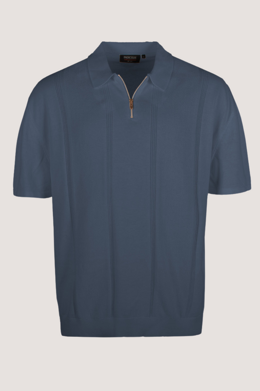 INDICODE - INSAGO POLO KNIT - NAVY