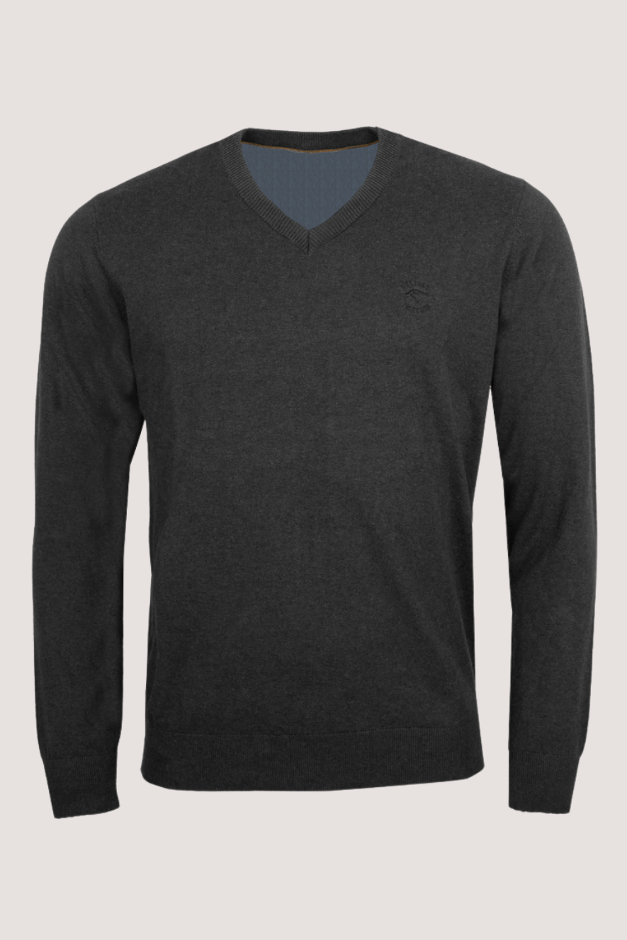 INDICODE - INTIKK KNIT - CHARCOAL MIX