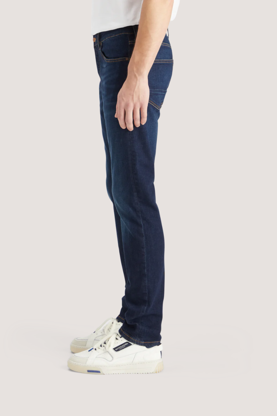 SCOTCH & SODA -CORE RALSTON REGULAR SLIM JEANS - BEATEN BLUE