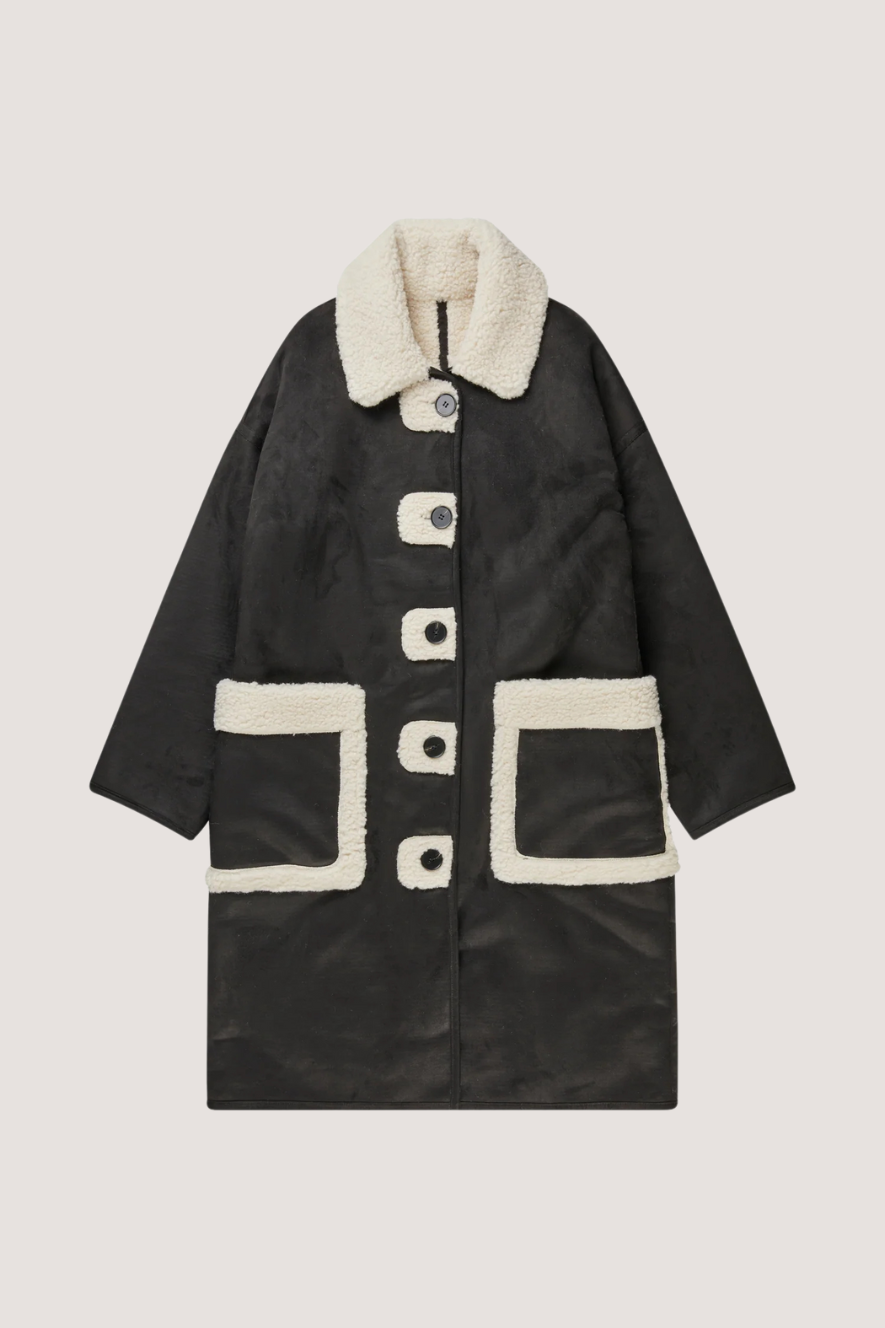 MUNTHE - TIBUR COAT - BLACK
