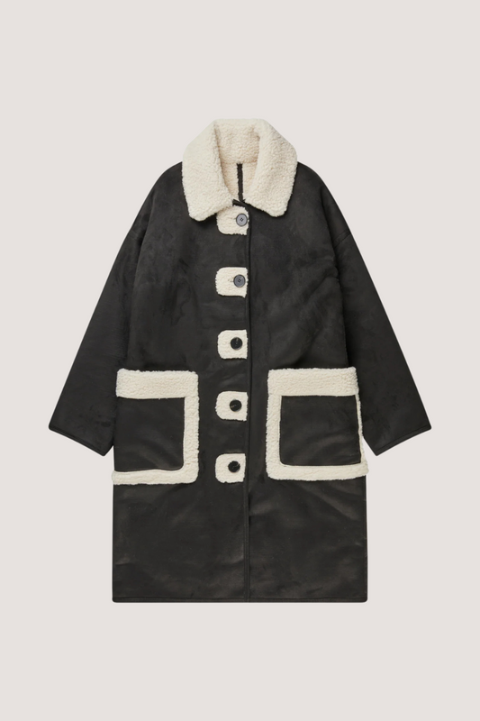 MUNTHE - TIBUR COAT - BLACK