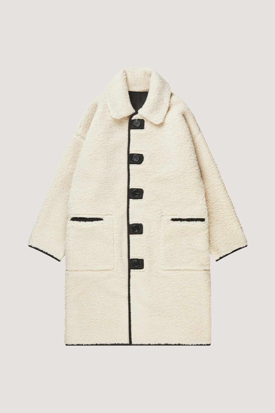 MUNTHE - TIBUR COAT - BLACK