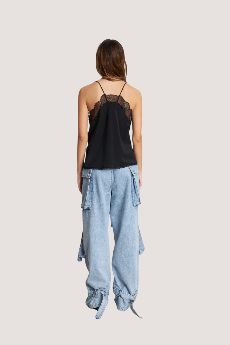 STELLA NOVA - CITA LOU TOP - BLACK