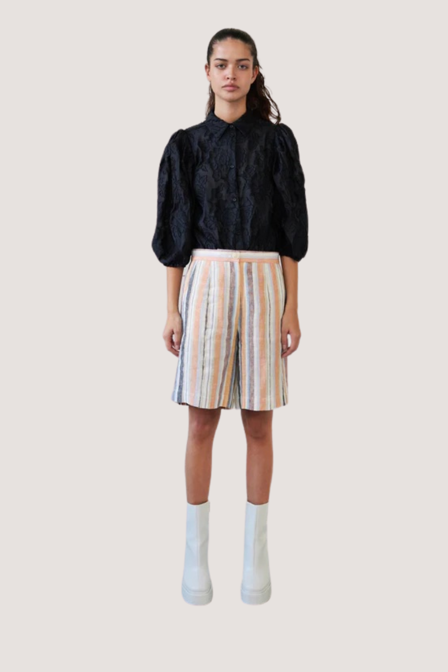 STELLA NOVA - VANESSA SHORTS - SOFT STRIPES