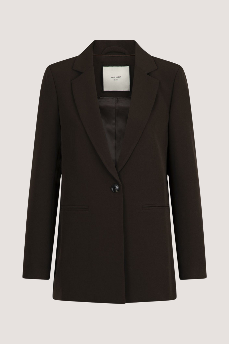 NEO NOIR - AVERY SUIT BLAZER - CHOCOLATE BROWN