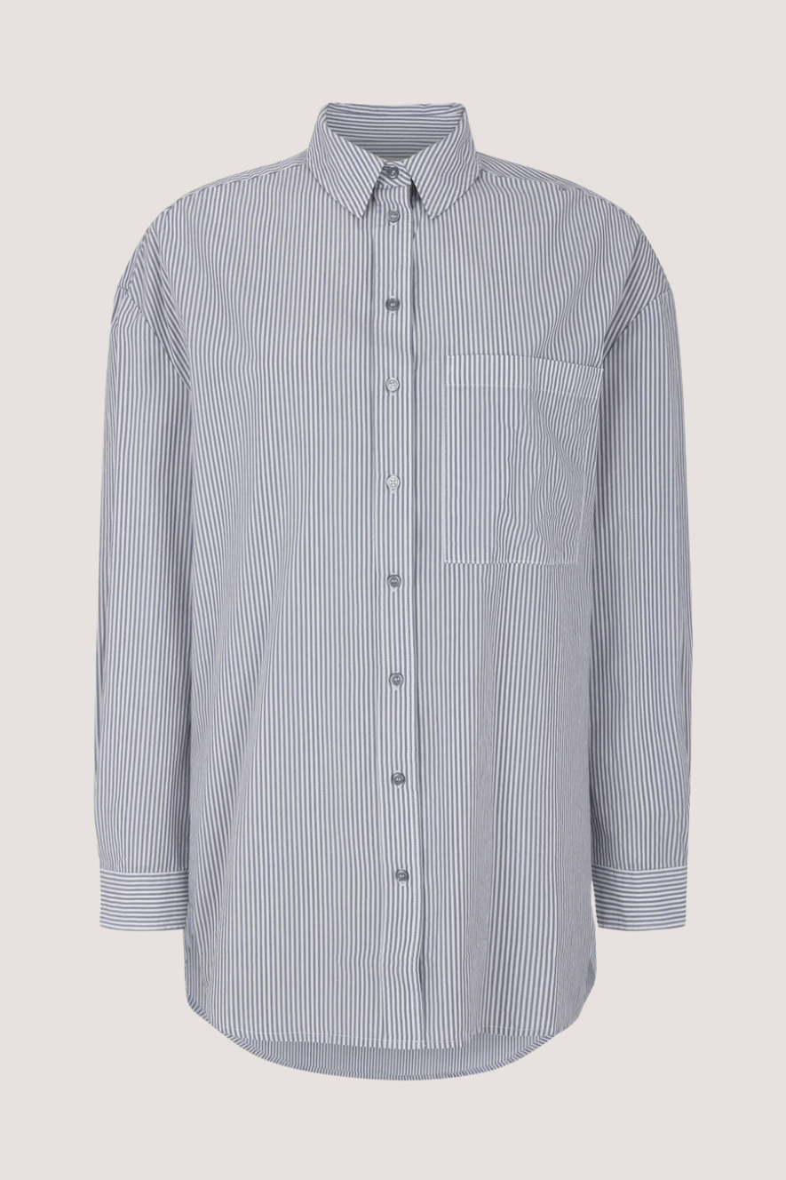 ESMÉ STUDIOS - ESRUBY LS SHIRT GOTS - TRADEWINDS STRIPES