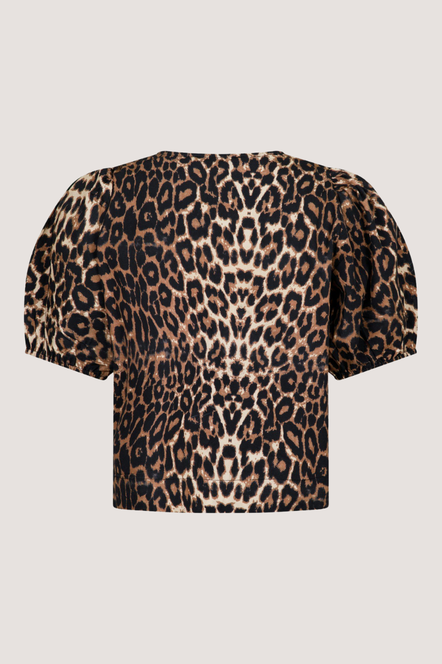 NEO NOIR - BIANCA LEO BLOUSE - LEOPARD