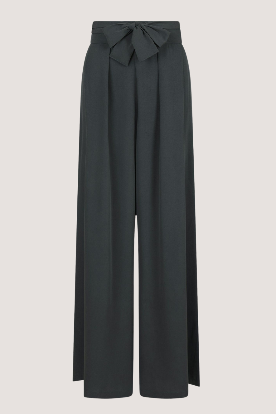 NEO NOIR - LANA PANTS - DARK GREEN