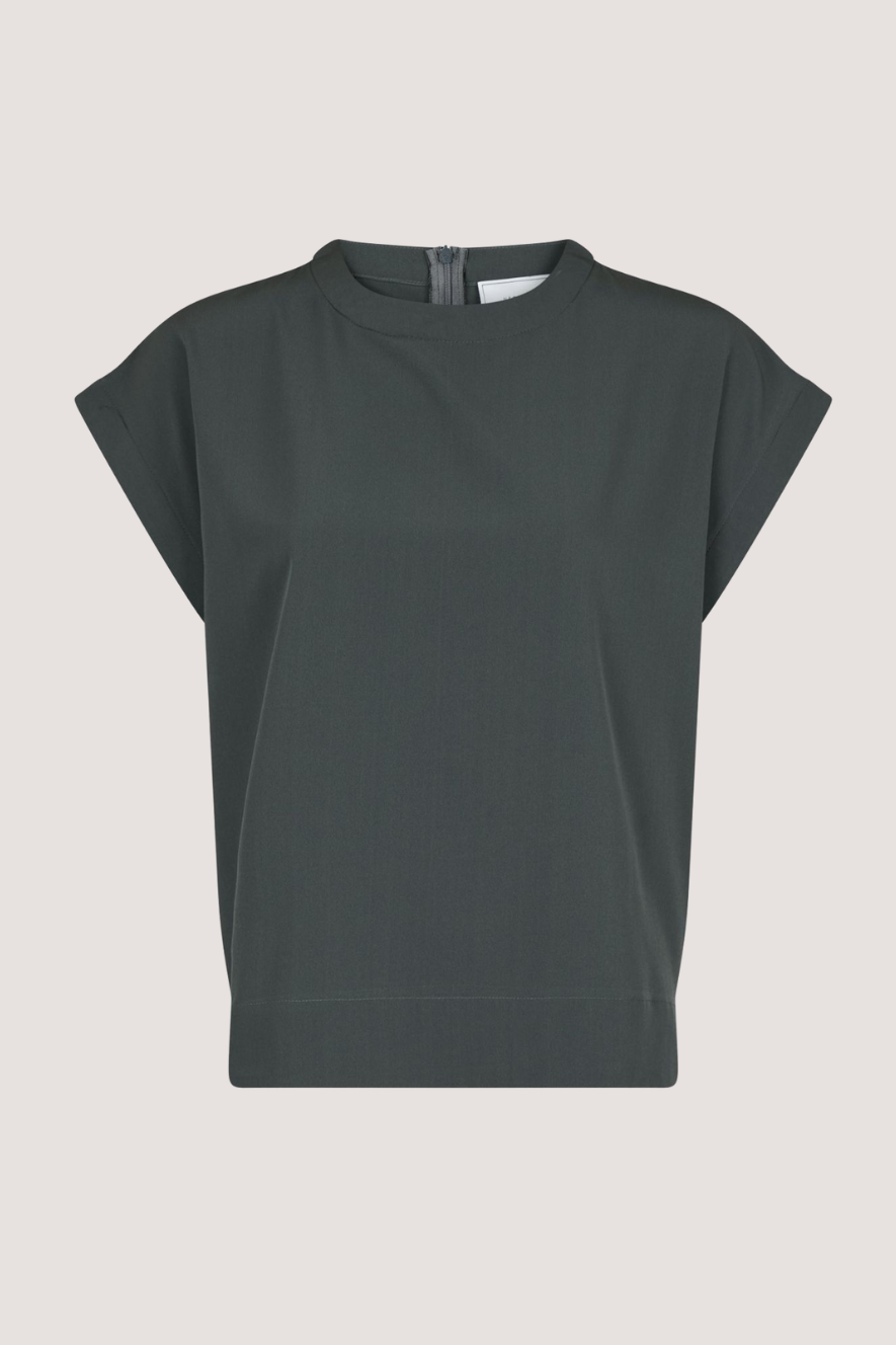 NEO NOIR - DIANDRA TOP - DARK GREEN